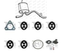 Kit di scarico WALKER per DAEWOO Matiz Hatchback 0.8, 38 KW /98 - 08/00
