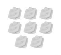 Kit di scarpe per aspirapolvere per piscina, 8 pezzi, ricambio per Hayward per aquabug Diver Dave per wanda Whale Modelli 500 700 900 cuscinetti bianchi in PP