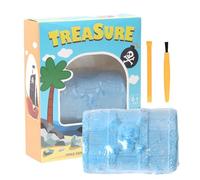 Kit di scavo di Gemme, Set di Mining Gemme per Bambini - Forma del Tesoro Scavare, scavare e rivelare Pietre preziose - Scavare, scavare e rivelare pietre preziose, gioco di scavo