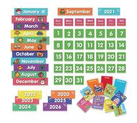 Kit di schede tascabili per calendario Eamay e schede per calendario per classe per