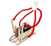 Kit di scienza STEM per bambini, kit per arti e artigianato in legno, giocattoli STEM per ragazzi ragazze età 8-12 5-7 8 10 12 13 14 regalo, puzzle 3D Robot Building Engineering modello set