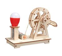 Kit di scienze del generatore di citazione a mano - Giocattolo educativo della lampadina fai da te, strumento di apprendimento STEM interattivo divertente | Esplorazione della scienza dello sviluppo