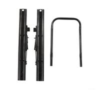 Kit di scorrimento per sedile, resistente, doppia rotaia, doppia chiusura, regolabile, per camper, barche, camion
