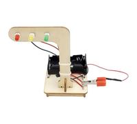 Kit di segnale del traffico educativo - SCIENCE LIGHT ESPERIENTE PAECHETTO, Segno realistico Playset | Kit di istruzione STEM Faius, Simulazione creativa Stop Light per bambini, primi student
