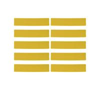 Kit di segnali per campi, set di segnali per punti da tennis, segnali per campi in PVC multiuso per pickleball, tennis, basket: dischi per la marcatura delle linee a colori vivaci (Gialla)