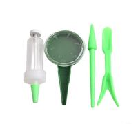 Kit di semina per mini spargitore combina dosatore portatile e widger per un posizionamento efficiente nel bordo del prato e nelle aiuole (confezione K)