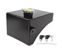 Kit di serbatoio di espansione di overflow del refrigerante in alluminio per modelli compatibili S13 S14 S15 1989-1994 progettati per la prevenzione delle perdite nel radiatore(nero)