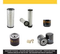 Kit Di Servizio Filtro Compatibile Con John Deere 20306R W/Yanmar Eng.