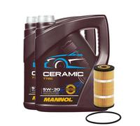 Kit di Servizio Sct Sh 4081 P Filtro Olio, mannol Ceramica 5W-30 7720 10 Litro