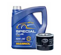 Kit di Servizio Sct Sm 121 Filtro, Mannol 7512 Special Plus 10W-30 Olio, 4 Litro