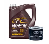 Kit di Servizio Sct Sm 121 Filtro Olio, mannol Legend Formula C5 0W-20 5 Litro