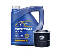 Kit di Servizio Sct Sm 125 Filtro Olio, mannol 7512 Special Plus 10W-30 4 Litro