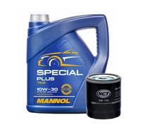 Kit di Servizio Sct Sm 196 Filtro Olio, mannol 7512 Special Plus 10W-30 4 Litro