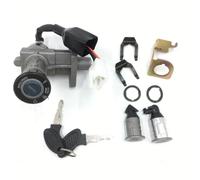 Kit di set di tasti dell'interruttore di accensione Compatibile con GY6 125cc da 150 cc Scooter a 4 pin Sistema elettrico