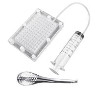 Kit di sferificazione, bastoncini, maker di caviale gastronomia molecolare, distributore di caviali da contagocce da sferificazione con tubo e cucchiai