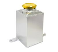 Kit di sfiato e accessori per serbatoio raccolta dell'olio per auto quadrato da 1 litro, kit per per motore per in alluminio(Gold)