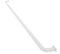 Kit di sicurezza in ferro bianco regolabile - Barra di supporto esterna da 60 cm a 350 cm per una maggiore stabilità, facile installazione, compatibile con varie casseforti antincendio e cartelloni