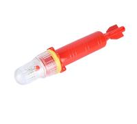 Kit di sicurezza per barche, razzi marini, approvati dalla Guardia Costiera, controllo intelligente della luce, emergenza impermeabile per reti da pesca, boe o barche (Watermelon Red, 25.8x5.8x5.8cm)