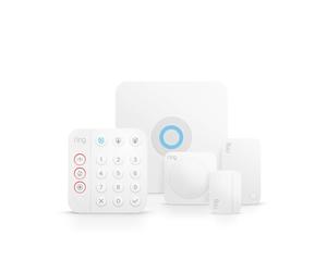 Kit di sicurezza Ring Alarm, 5 pezzi - Sistema di allarme Wifi di seconda generazione Bianco - Nouvo