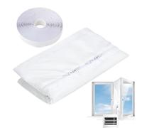 Kit Di Sigillo Della Finestra AC Universale | Kit Resistente Al Impermeabile | Seal-Kit Hot Stop Guard, Mantieni La Casa, Barriera Di Calore E Compatibilità Del Tubo Di Sfiato Per