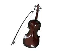 Kit di simulazione esercitazione musicale con violino Strumento per principianti Corde regolabili Artigianato squisito Ideale come prop spettacoli e regalo
