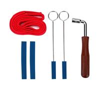 Kit di sintonizzazione del piano professionale di alta qualità Tuning per pianoforte a martello Mutes Temperament Strumenti Strumenti di fissaggio fai -da -te Set per pianoforti e