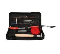 Kit di sintonizzazione del pianoforte a 13 pezzi, set di sintonizzatore professionale con scatola di carico, include strumenti per ammortizzatori di mute in gomma, il tutto in un