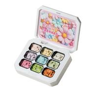 Kit Di Smalto Gel - Palette Di Smalti Per Unghie Gel Solido | Di Manicure In A 9 Colori | Smalto Per Unghie Da Lungometraggio Costruttiva Per Donne Girls Home Salon Holiday Extension Fre