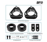Kit di sollevamento a livellamento completo anteriore da 2" posteriore da 1,5" con distanziatori per Toyota RAV4 2006-2018