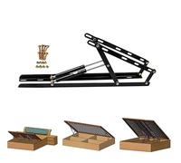 Kit di sollevamento di archiviazione, Organizer for coperchio mobile letto, supporto ammortizzatori e montanti, ammortizzazione silenziosa, resistente all'usura, supporto di sollevamento a gas for let