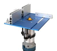 Kit Di Sollevamento For Fresatrice, Sistema Di Sollevamento For Fresatrice Lavorazione Del Legno Con Kit Base Di Sollevamento Fresatrice A 3 Ganasce Motore Fresatrice Diametro 63,5 a 65 Mm(Blue)