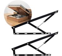 Kit di sollevamento for letto ad alta resistenza, sollevatore idraulico, supporto pneumatico, box letto, divano, salvaspazio, progetto fai da te, sollevatore, ferramenta di sollevamento, cerniere a mo