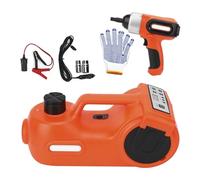 Kit di sollevamento idraulico for cric elettrico da pavimento for auto 3 in 1 DC12V 5T for cambio pneumatici(155-450mm)