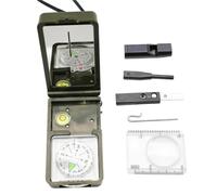 Kit di Sopravvivenza Compatto Multifunzionale 10 in 1 per Esterni | Bussola Militare per Escursionismo, Attrezzatura per Campeggio e Escursioni, Forniture di Emergenza,impermeabile e Resistente