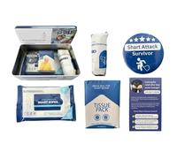 Kit di sopravvivenza per scoregge giocattolo con salviettine umidificate e | Scatola per scherzi, per ufficio, feste, Natale, viaggi, scherzi, scherzi, shock, disgusto, famiglia, amici