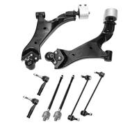 Kit di sospensione anteriore 8 pezzi Braccio di controllo per Chevrolet Equinox
