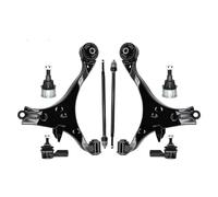 Kit di sospensione anteriore inferiore da 8 pezzi, bracci di controllo, giunti sferici, tiranti interni ed esterni, compatibile con Honda Civic 2001-2005 K640288