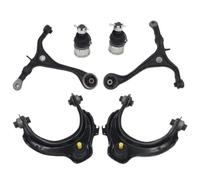 Kit di sospensione con snodo sferico del braccio di controllo anteriore superiore inferiore 6 pezzi compatibile con ACCORD TSX 2003 2004 2005 2006 2007 2008