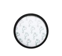 Kit di sostituzione del filtro for Rowenta RO7611 RO7623 RO7634 Accessori for aspirapolvere di potenza compatta Filtri del rettangolo rotondo(LJ0007)