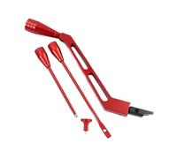 Kit di sostituzione della leva del cambio a colonna con interruttore di emergenza e meccanismo di inclinazione per veicoli GM 1963-1987(Red)