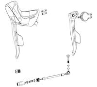 Sram Kit Leva Freno/cambio Destro Apex Etap Axs
