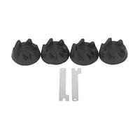 Kit di sostituzione dell'accoppiatore di blender 4pcs Accoppiamento azionario in ferro in gomma durevole con accessorio per spinner da 2 pc per KSB5WH KSB5 KSB3 Misers rotazione