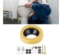 Kit di sostituzione dell'anello di cera per WC, set di anelli per WC extra