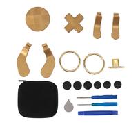 Kit di sostituzione delle levette in metallo per controller Xbox Elite2, joystick di modifica, connessione magnetica, impugnature testurizzate,