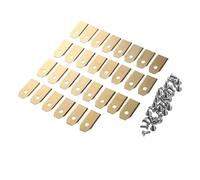 Kit di sostituzione dell'erba for lame di rifinitura in acciaio inossidabile for tosaerba Husqvarna Automower/Gardena Robot rasaerba 35 * 18 * 0,75 mm(Gold 30PCS)