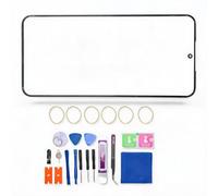 Kit di sostituzione dello schermo per Samsung Galaxy S23, vetro esterno frontale con telaio, adesivo per la rimozione del vetro dello schermo LCD