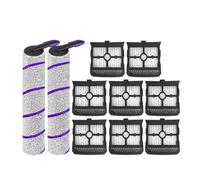 Kit di sostituzione spazzola a rullo e filtro, compatibile con Rowenta X-Clean 10, Tefal X-Clean 10, componenti for la manutenzione dell'aspirapolvere e del lavapavimenti(Brush Filter Set E)