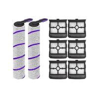 Kit di sostituzione spazzola a rullo e filtro, compatibile con Rowenta X-Clean 10, Tefal X-Clean 10, componenti for la manutenzione dell'aspirapolvere e del lavapavimenti(Brush Filter Set C)