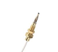 Kit di sostituzione termocoppia per camino, sensore di sicurezza a spirale per pilota scorrevole, 600 mm o 1200 mm, ottone placcato oro