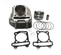 Kit di sovralesaggio per moto Scooter 61mm 4 valvole 4V Racing Big Bore Kit cilindro Per GP110 GY6 125cc 150cc a 180cc 152QMI 157QMJ Kit cilindro pistone albero motore